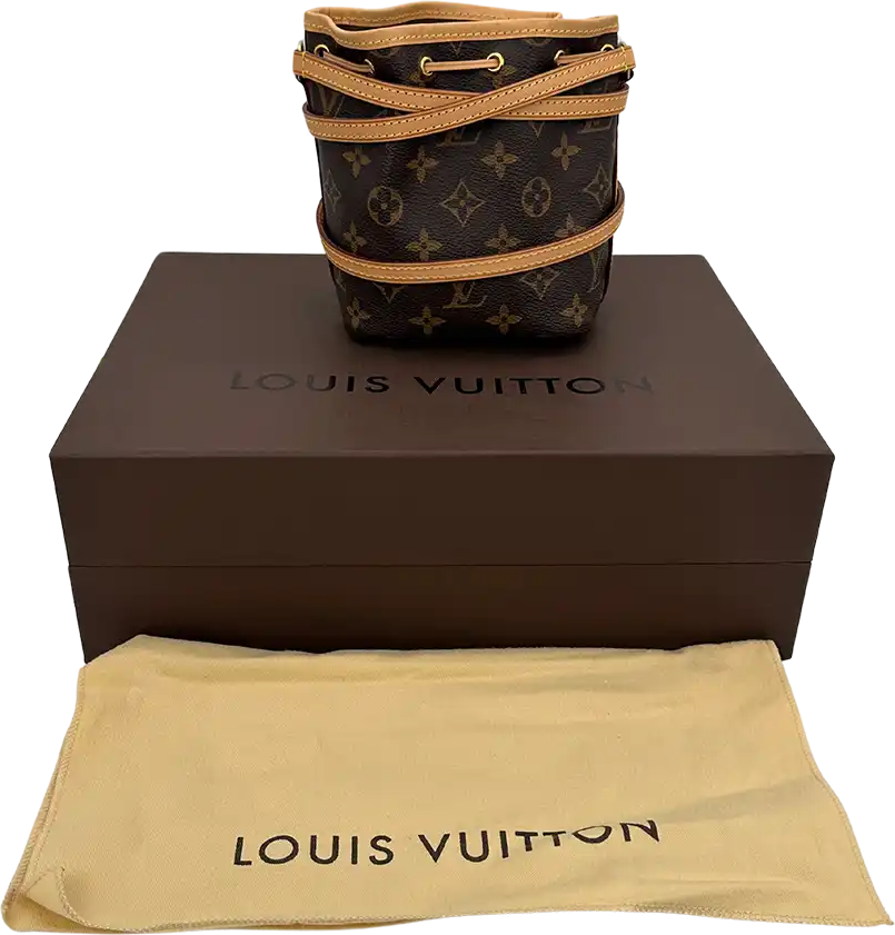 Louis Vuitton Louis Vuitton Nano Noe Monogram Canvas M41346 Fullset / unworn Bruin