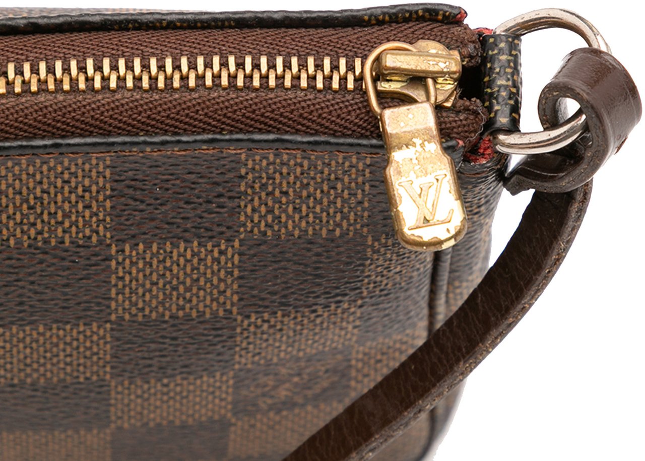 Louis Vuitton Damier Ebene Pochette Accessoires Bruin