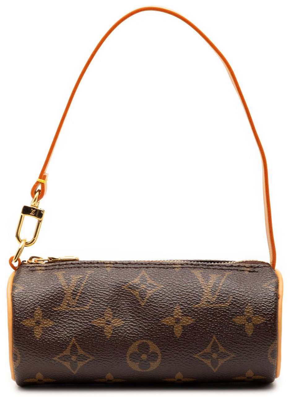 Louis Vuitton Monogram Papillon Pochette Bruin