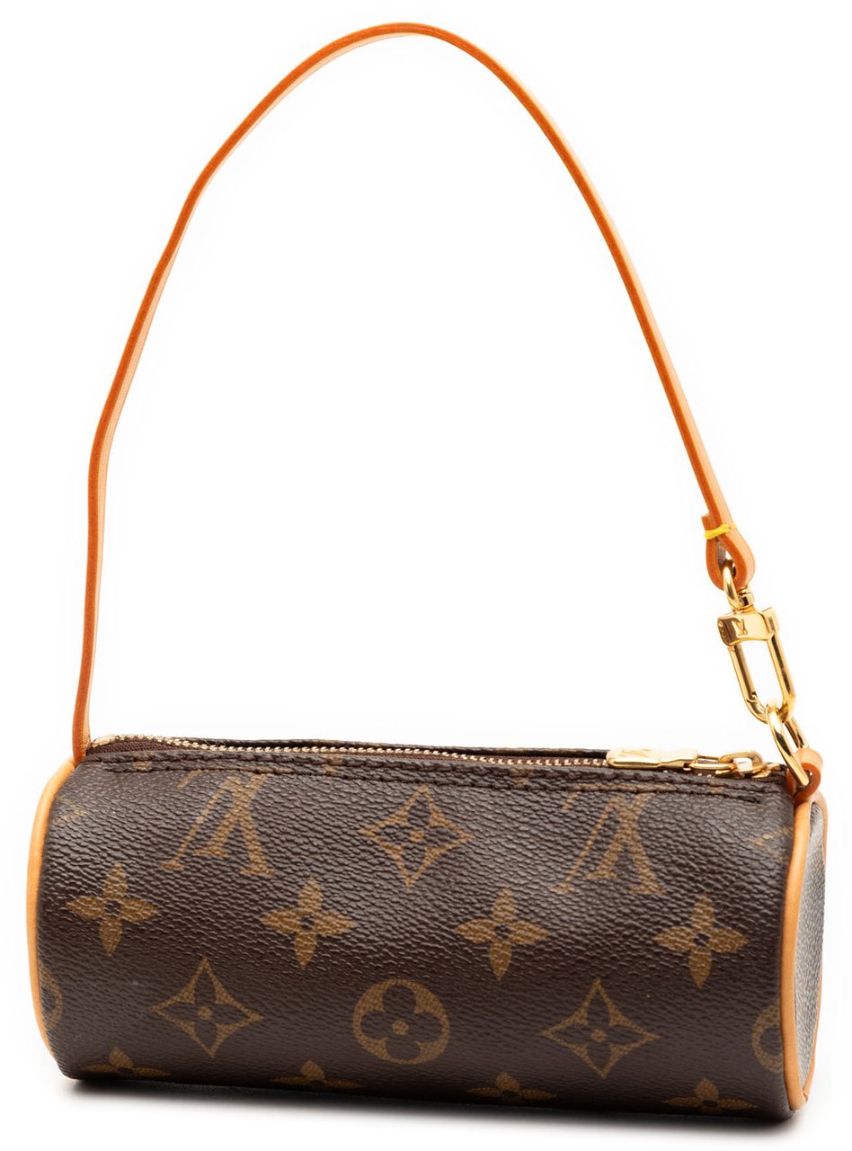 Louis Vuitton Monogram Papillon Pochette Bruin