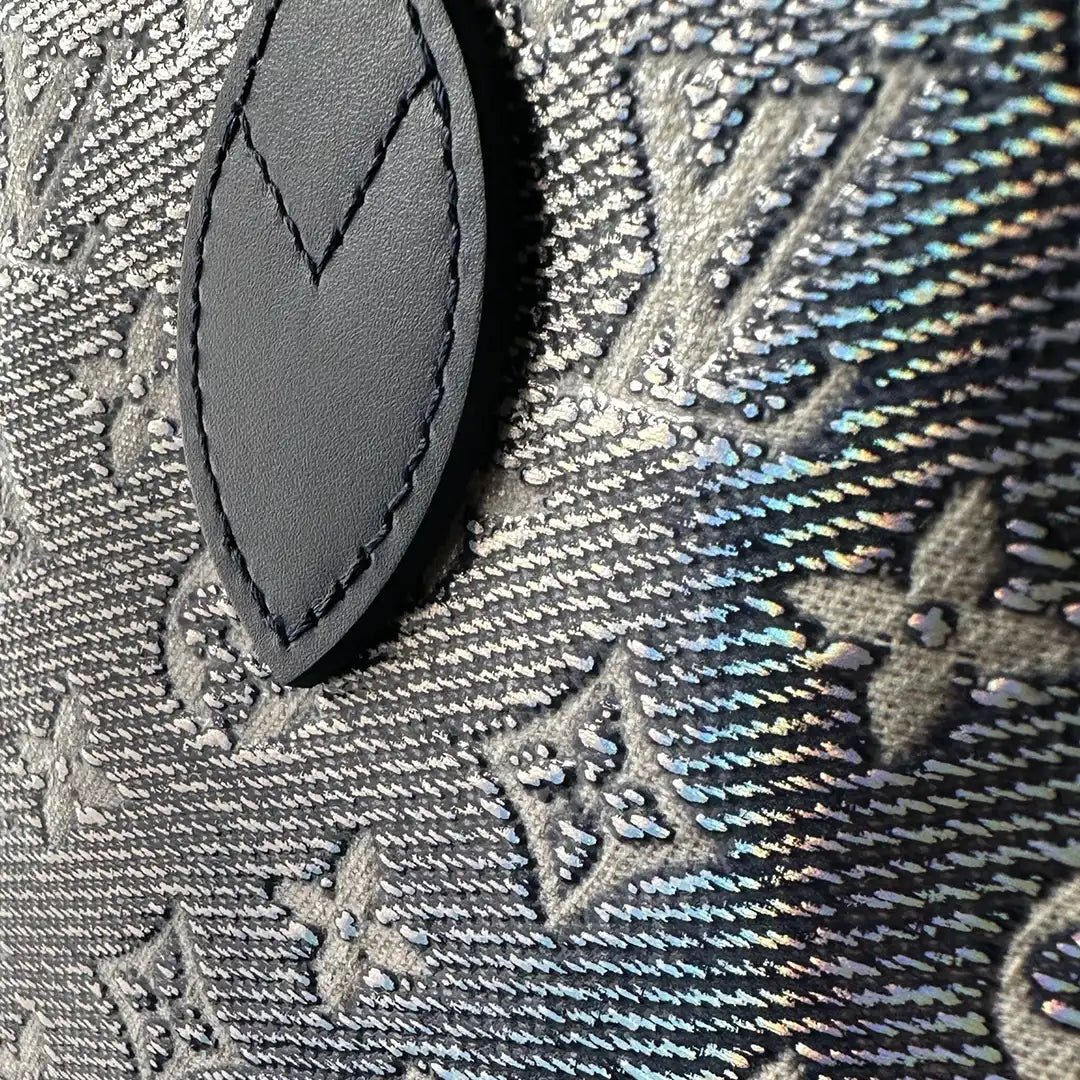 Louis Vuitton Louis Vuitton Neverfull MM Monoglam dark blue M22921 full set / as good as new Blauw