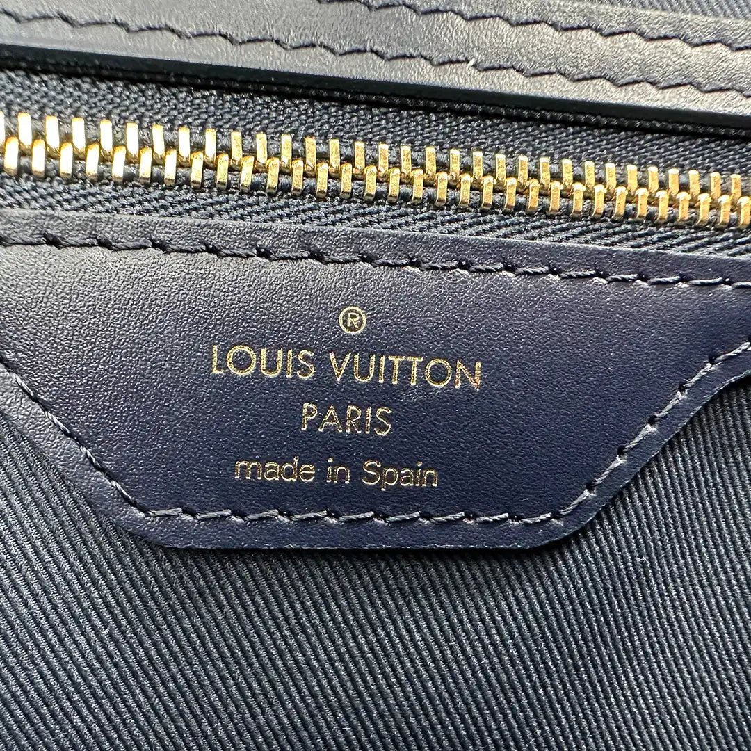 Louis Vuitton Louis Vuitton Neverfull MM Monoglam dark blue M22921 full set / as good as new Blauw