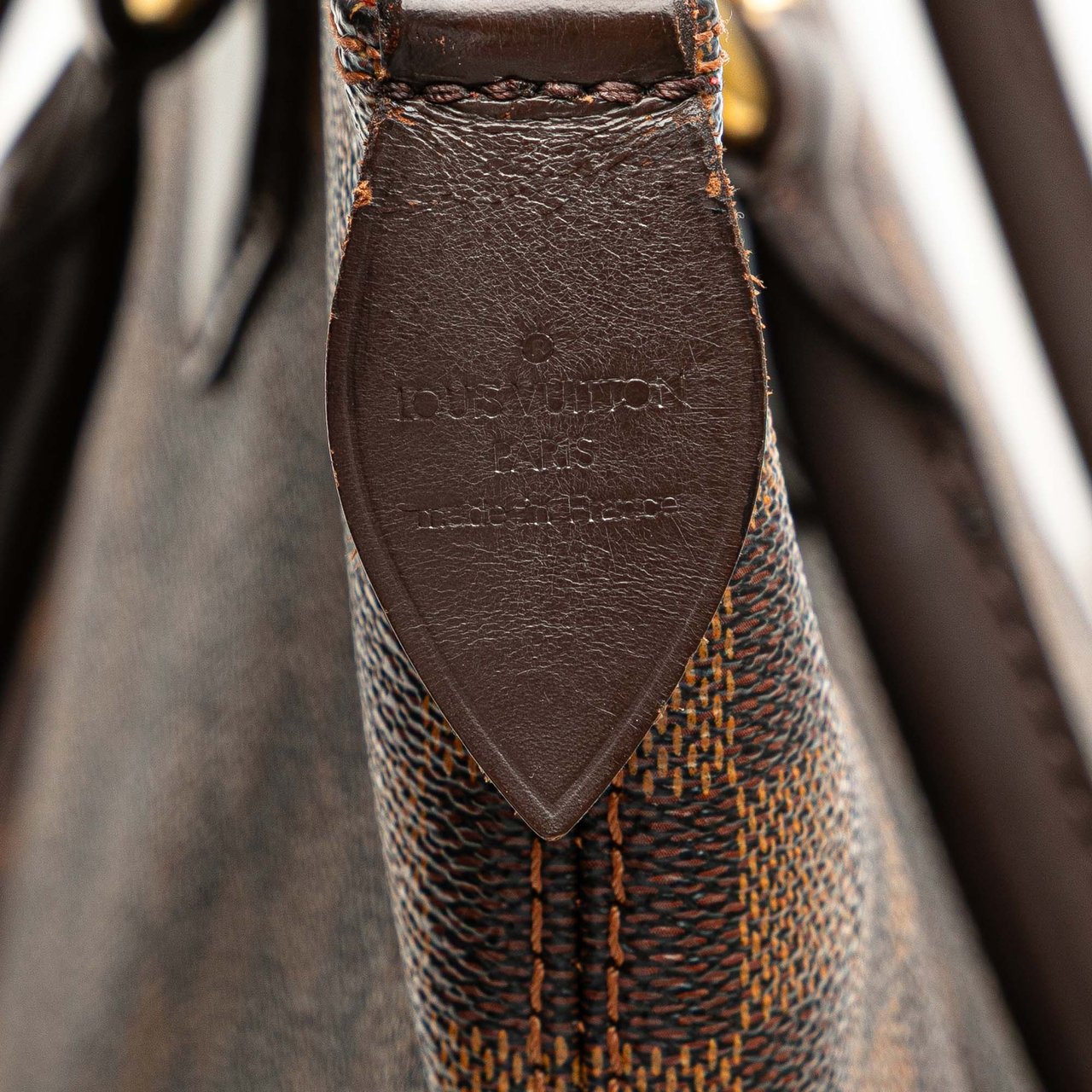 Louis Vuitton Damier Ebene Saleya MM Bruin