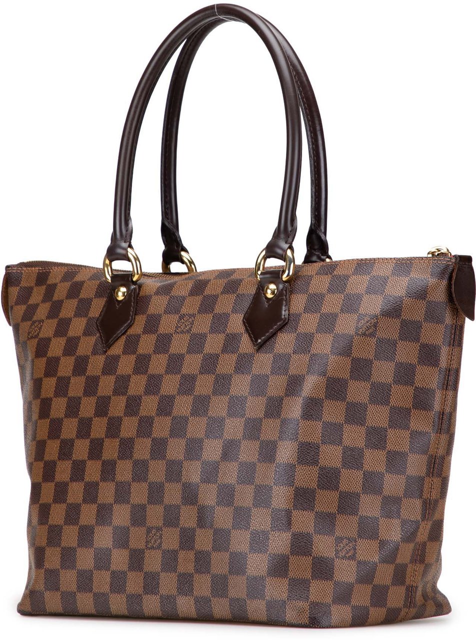 Louis Vuitton Damier Ebene Saleya MM Bruin