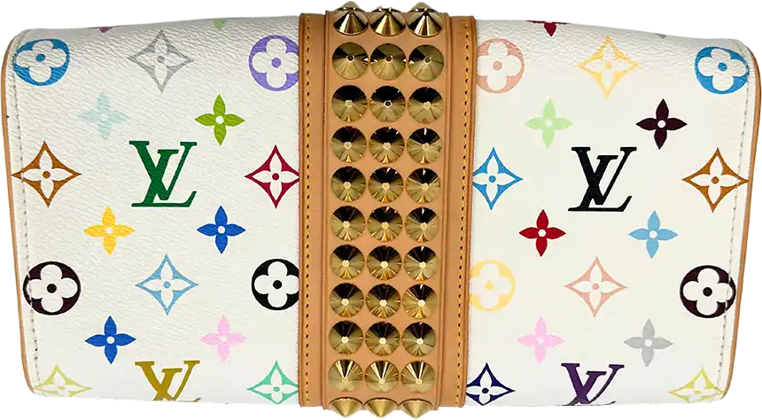 Louis Vuitton Louis Vuitton Multicolor Monogram Courtney Clutch M45639 / very good Wit
