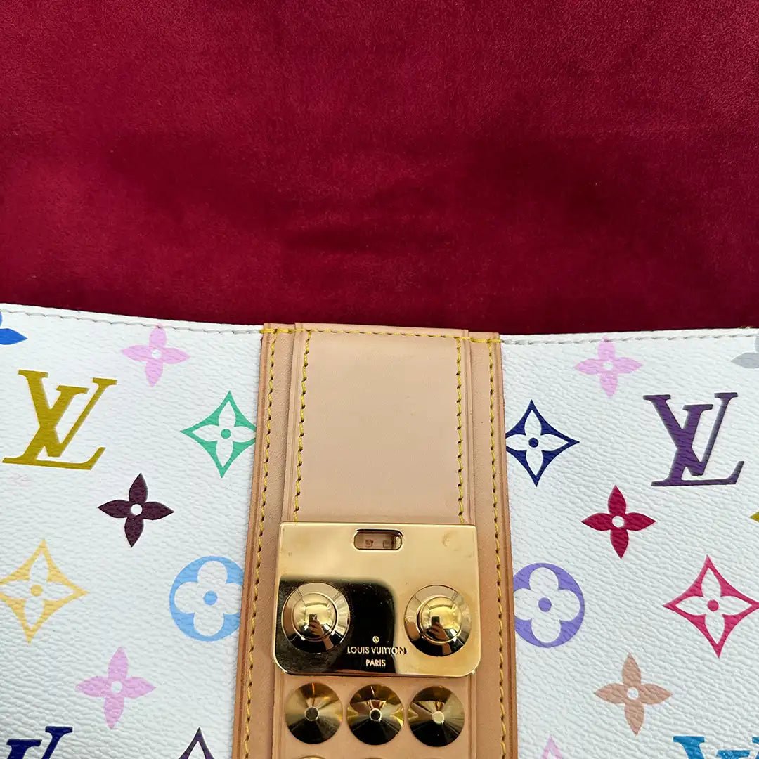 Louis Vuitton Louis Vuitton Multicolor Monogram Courtney Clutch M45639 / very good Wit