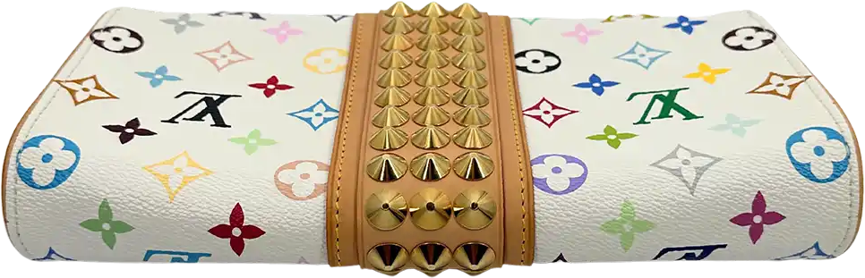 Louis Vuitton Louis Vuitton Multicolor Monogram Courtney Clutch M45639 / very good Wit