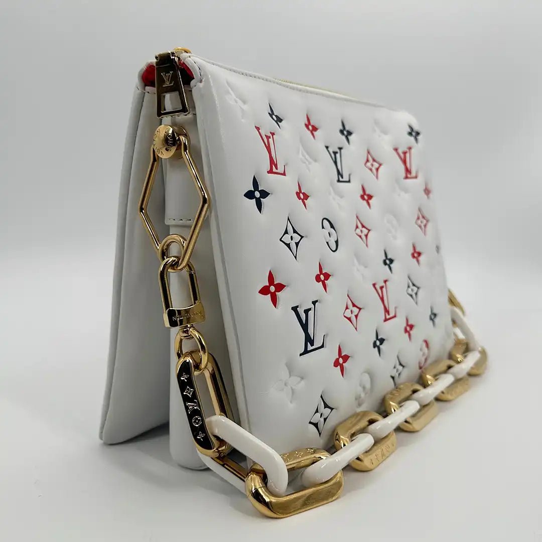 Louis Vuitton Louis Vuitton Coussin PM white gold hardware M23466/ mint condition Wit