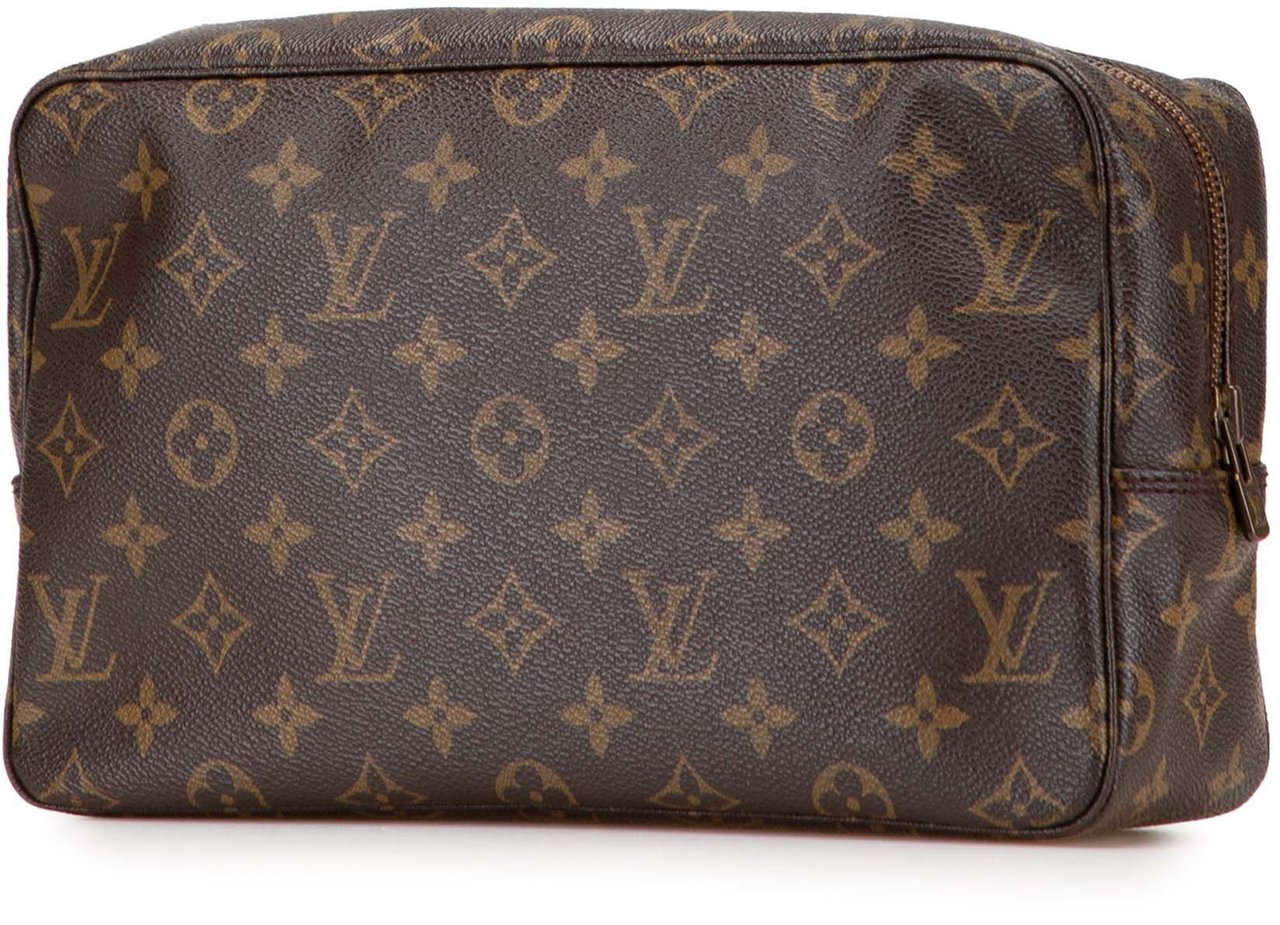Louis Vuitton Monogram Trousse Toilette 28 Bruin