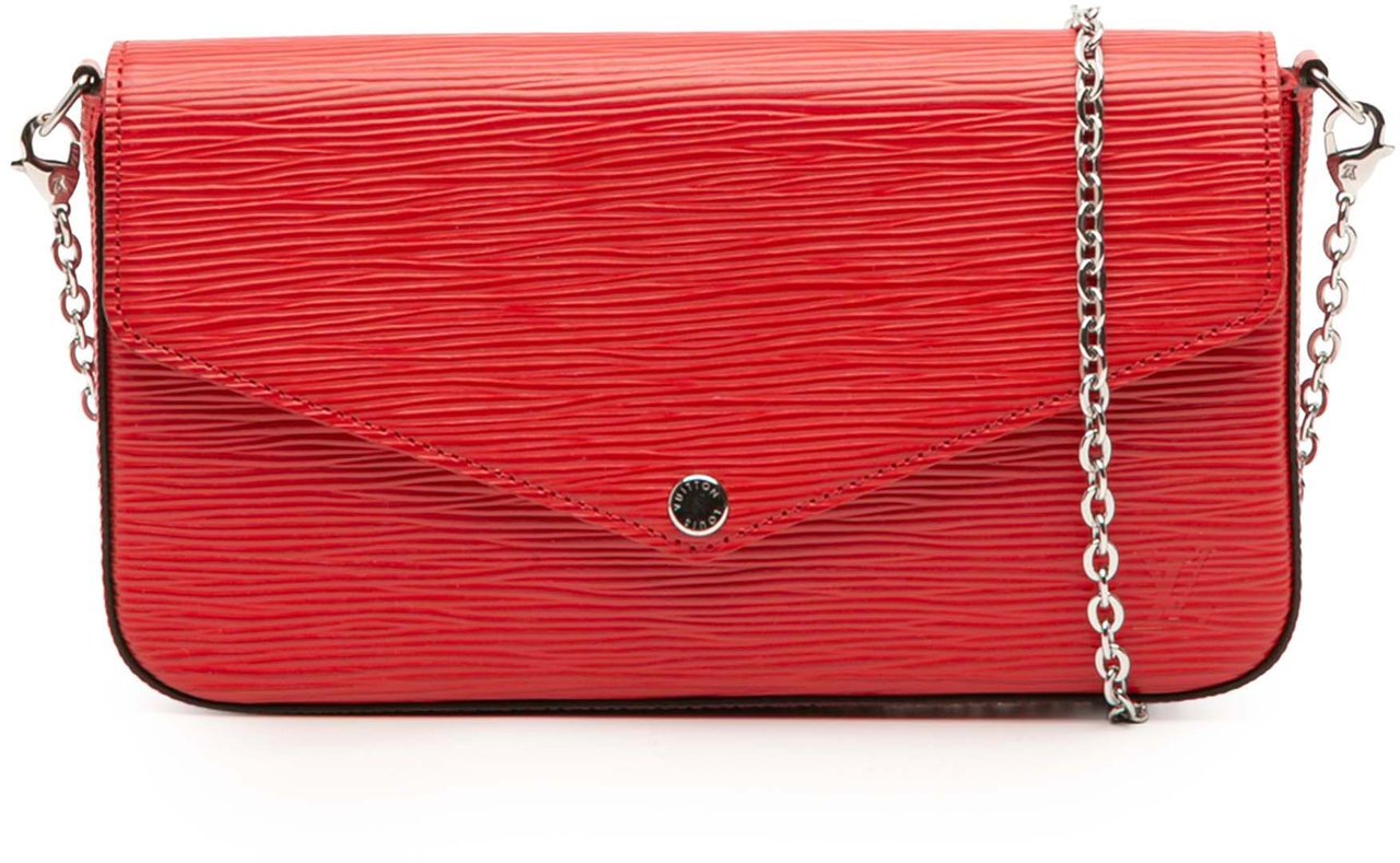 Louis Vuitton Epi Pochette Felicie Rood