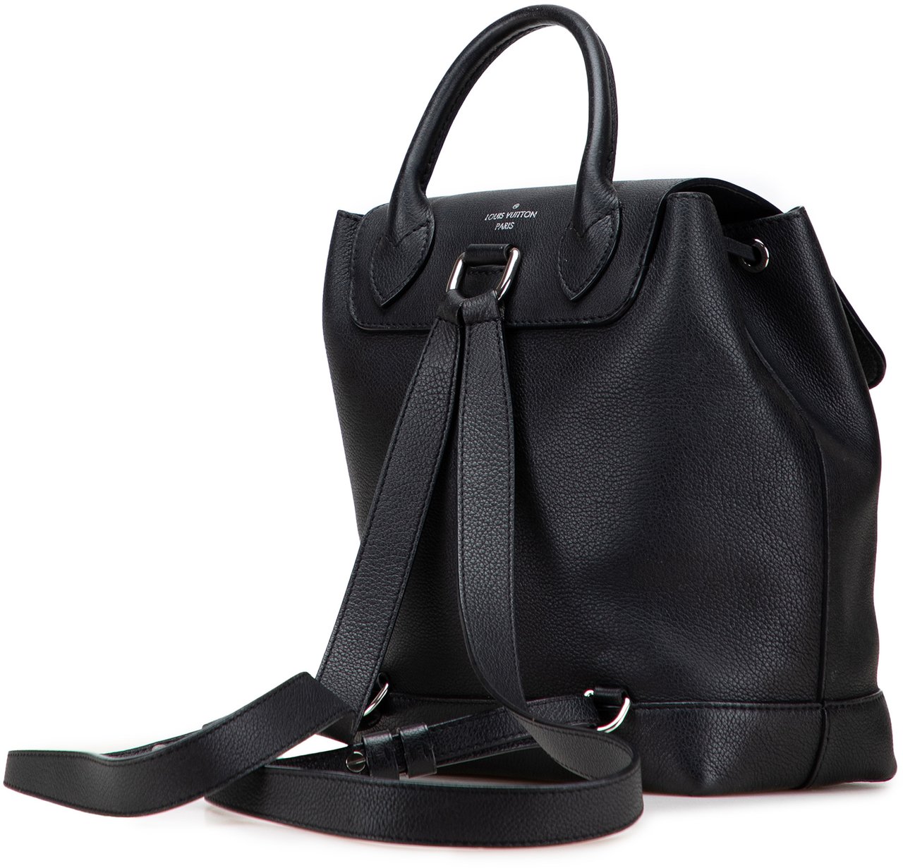 Louis Vuitton Taurillon Lockme Backpack Zwart