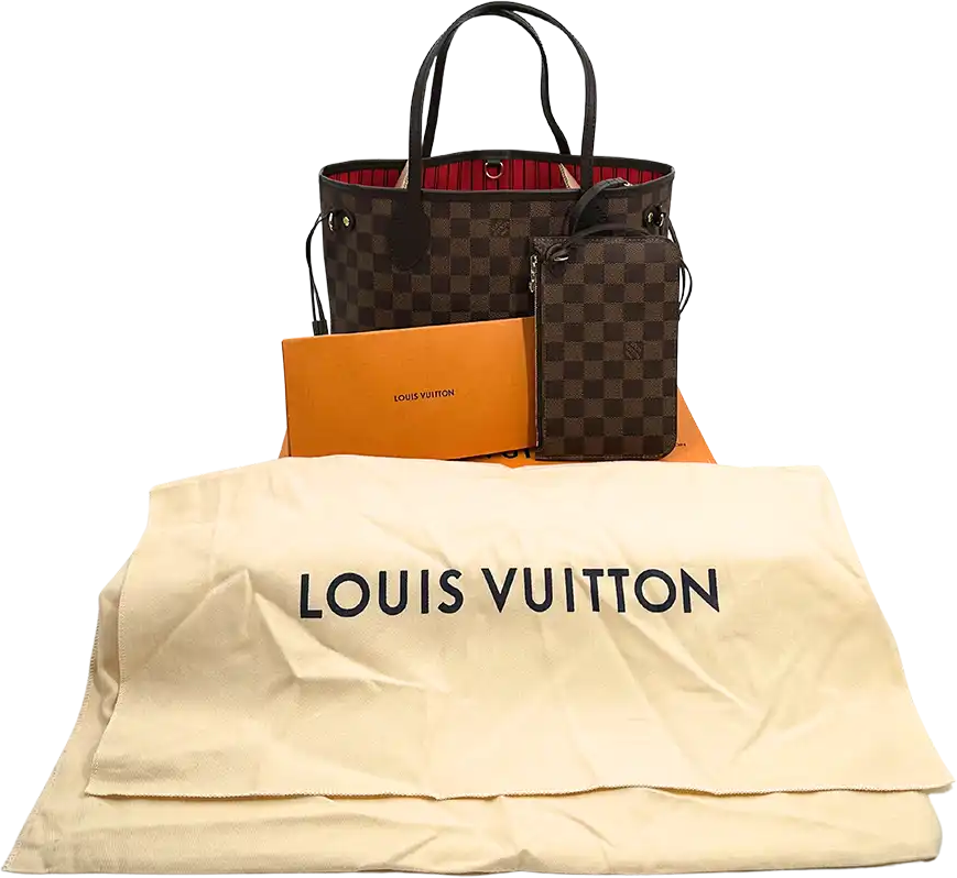 Louis Vuitton Louis Vuitton Neverfull PM Damier Ebene Canvas N41359 Fullset/ as good as new Bruin