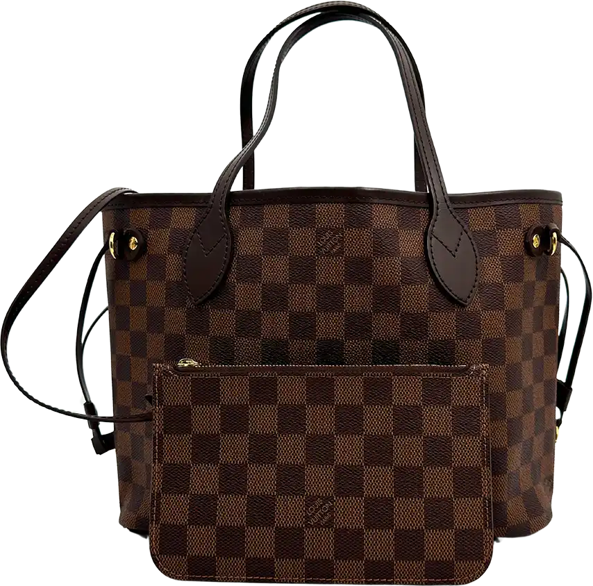 Louis Vuitton Louis Vuitton Neverfull PM Damier Ebene Canvas N41359 Fullset/ as good as new Bruin