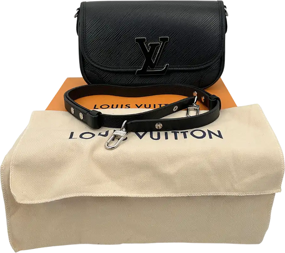 Louis Vuitton Louis Vuitton Buci NM Epi Leather Black M59386 Fullset / very good Zwart