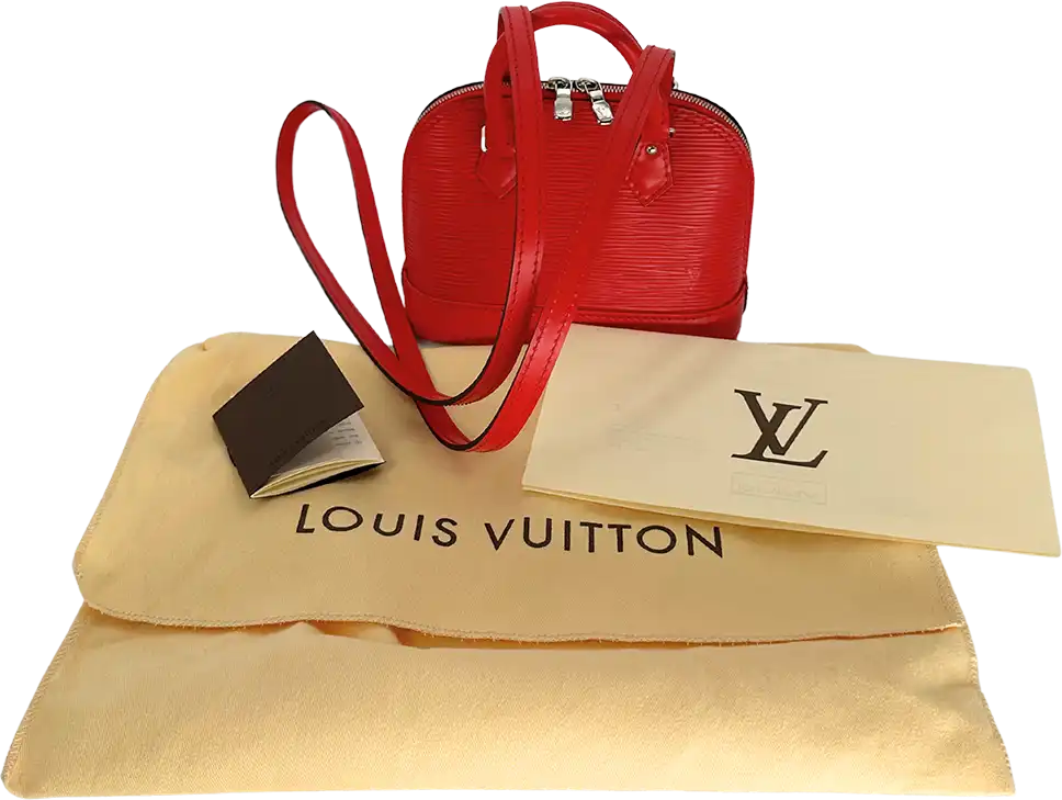 Louis Vuitton Louis Vuitton Nano Alma Epi Leather M50516 / unworn Rood