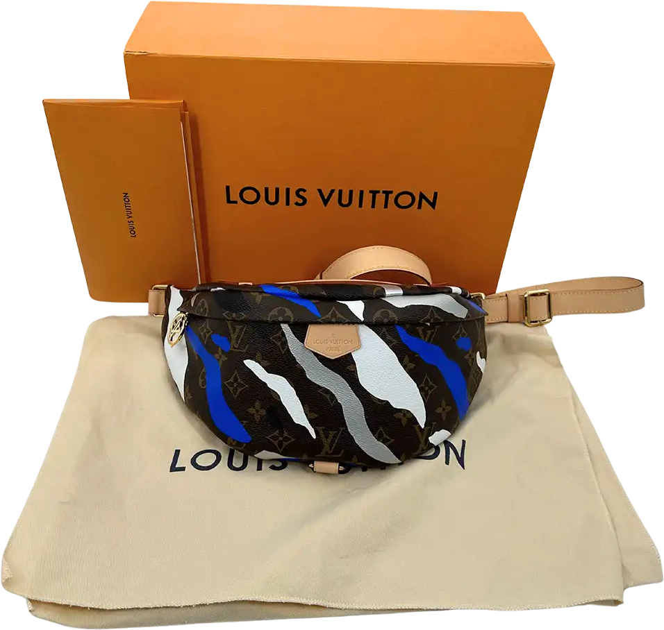 Louis Vuitton Louis Vuitton x League of Legends Bumbag blue M45106 full set / like new Blauw