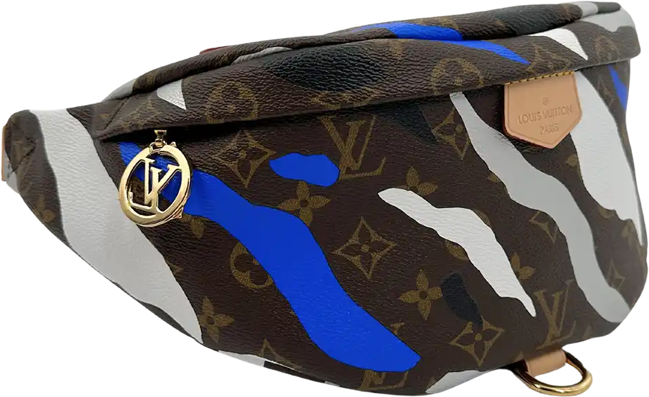 Louis Vuitton Louis Vuitton x League of Legends Bumbag blue M45106 full set / like new Blauw