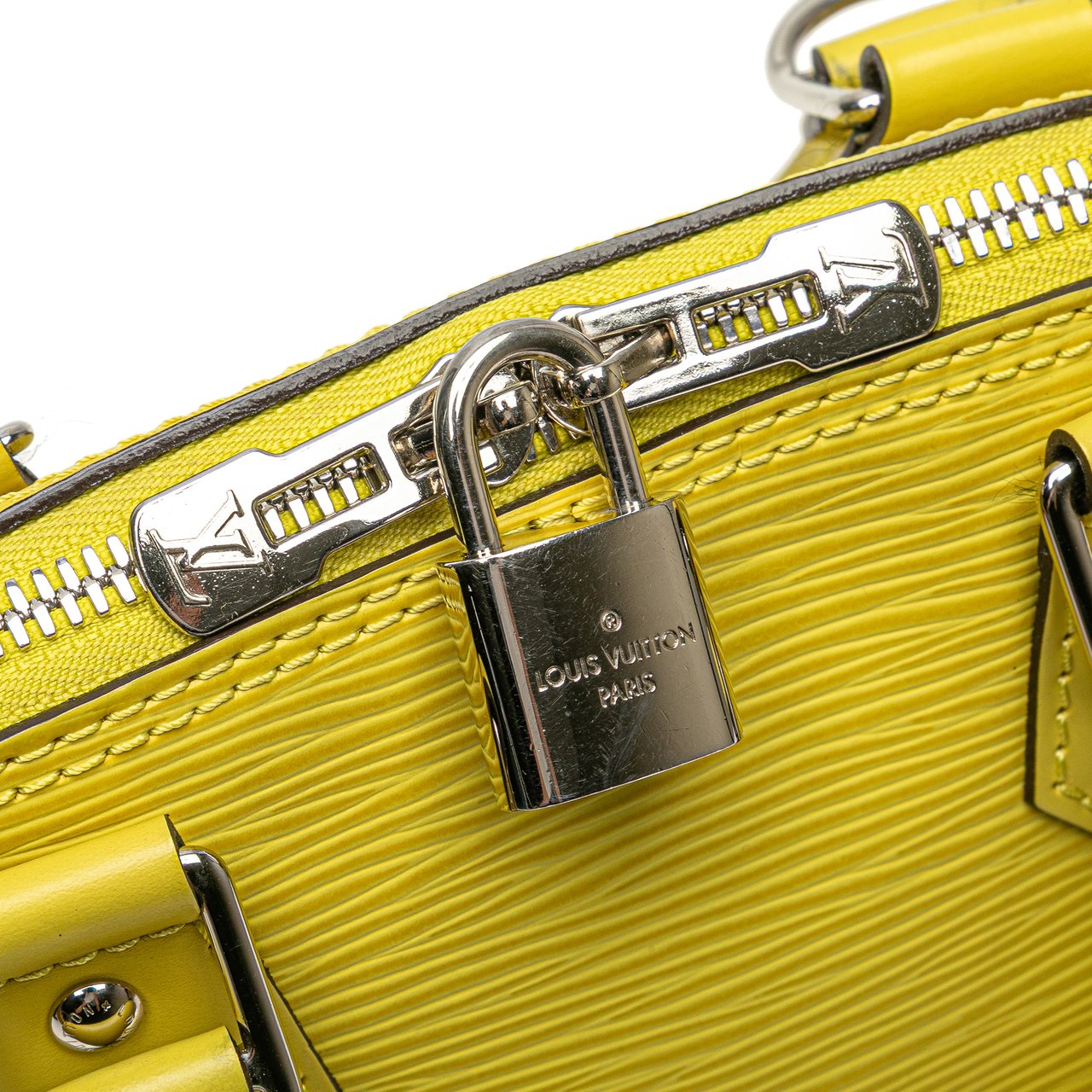 Louis Vuitton Epi Alma BB Geel