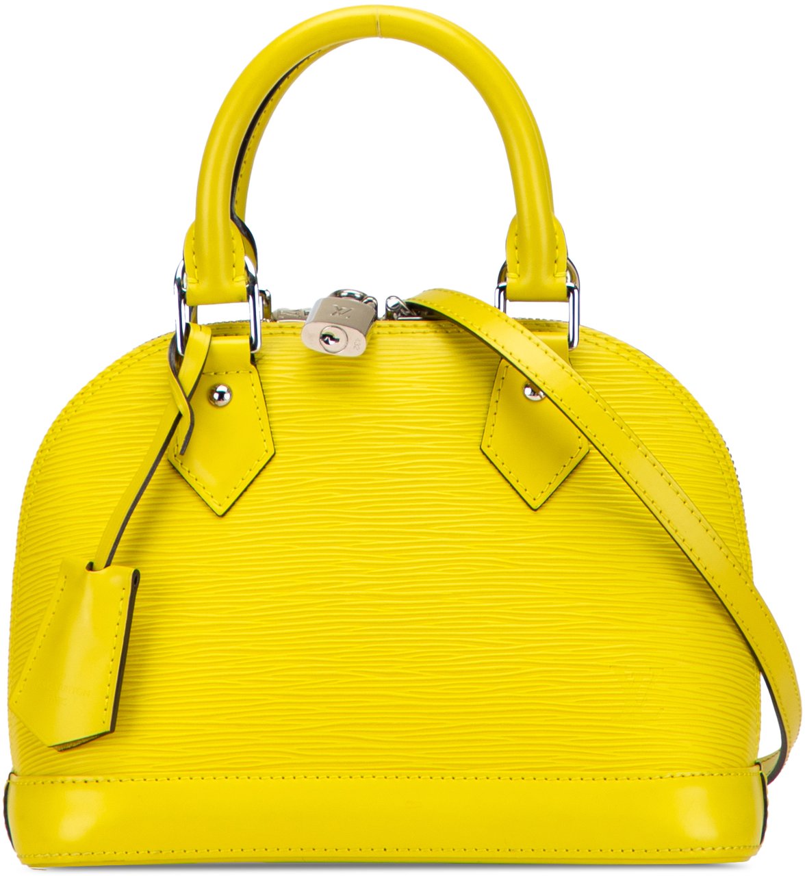 Louis Vuitton Epi Alma BB Geel