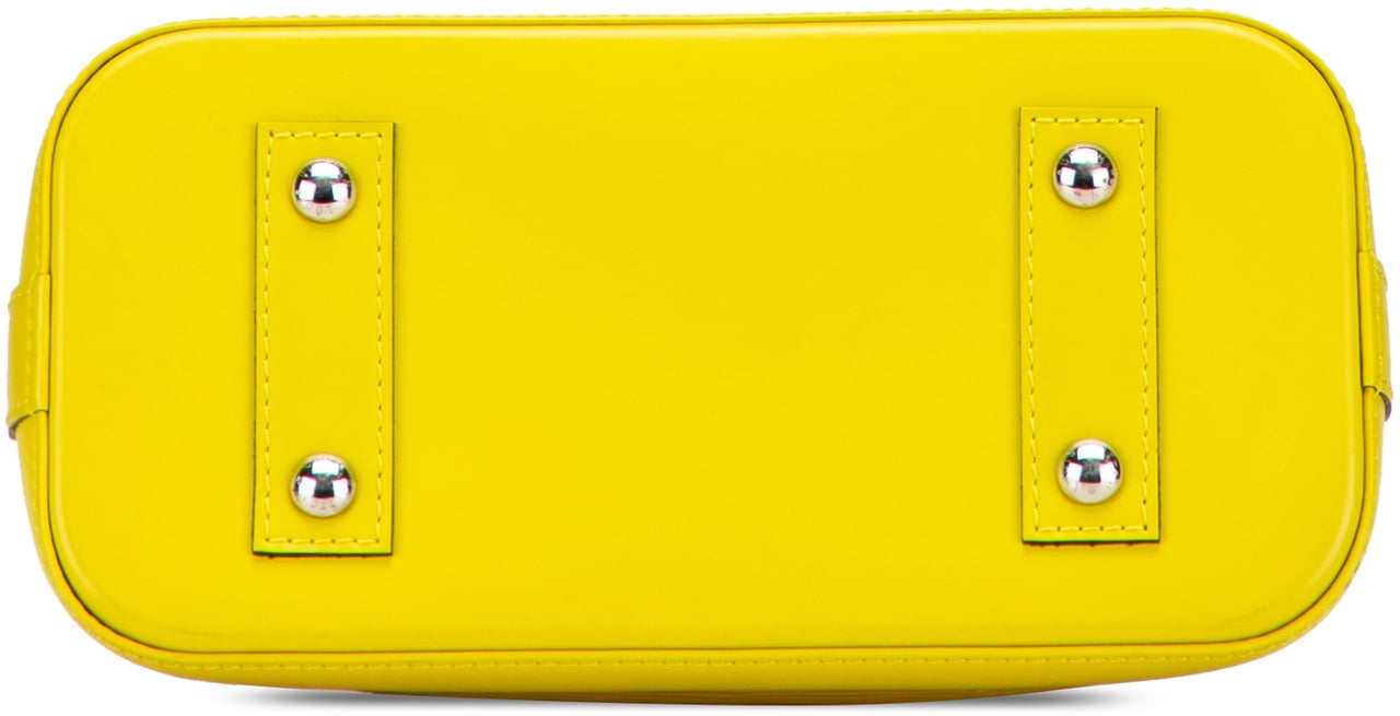 Louis Vuitton Epi Alma BB Geel