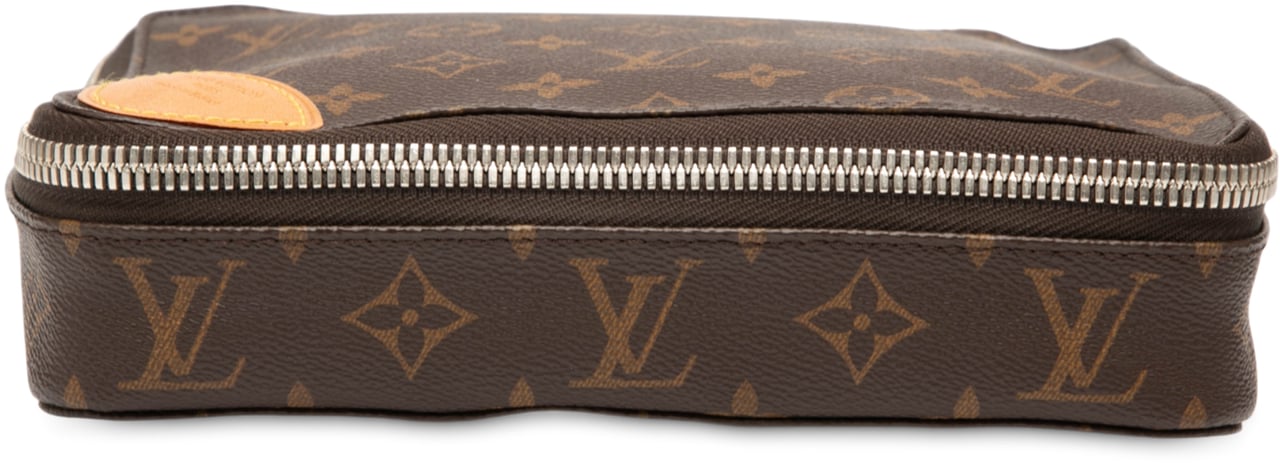 Louis Vuitton Monogram Horizon Accessoires Pouch Bruin