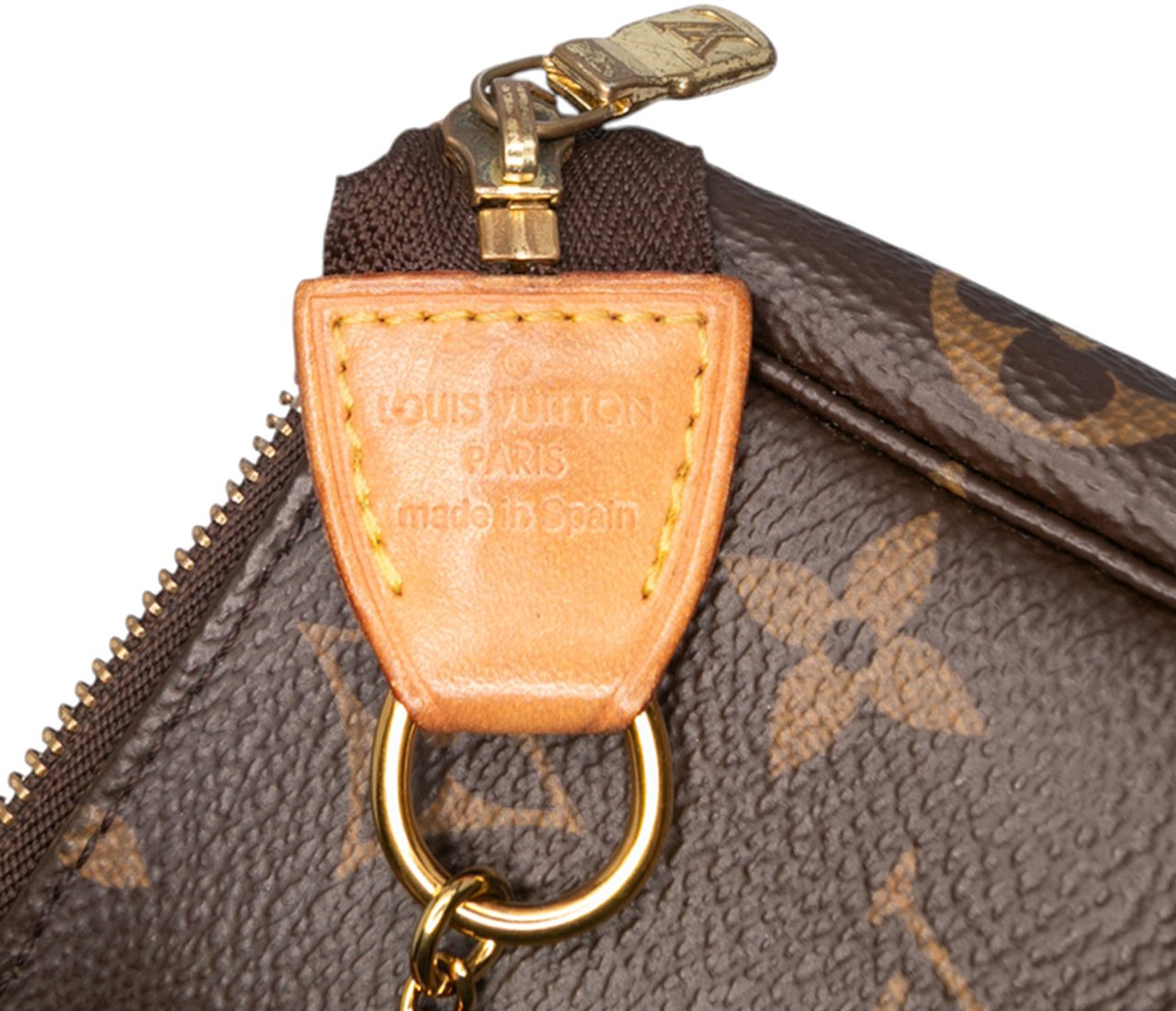 Louis Vuitton Monogram Mini Pochette Accessoires Bruin