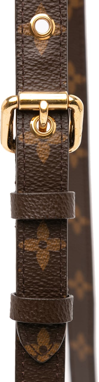 Louis Vuitton Monogram Pochette Metis Bruin