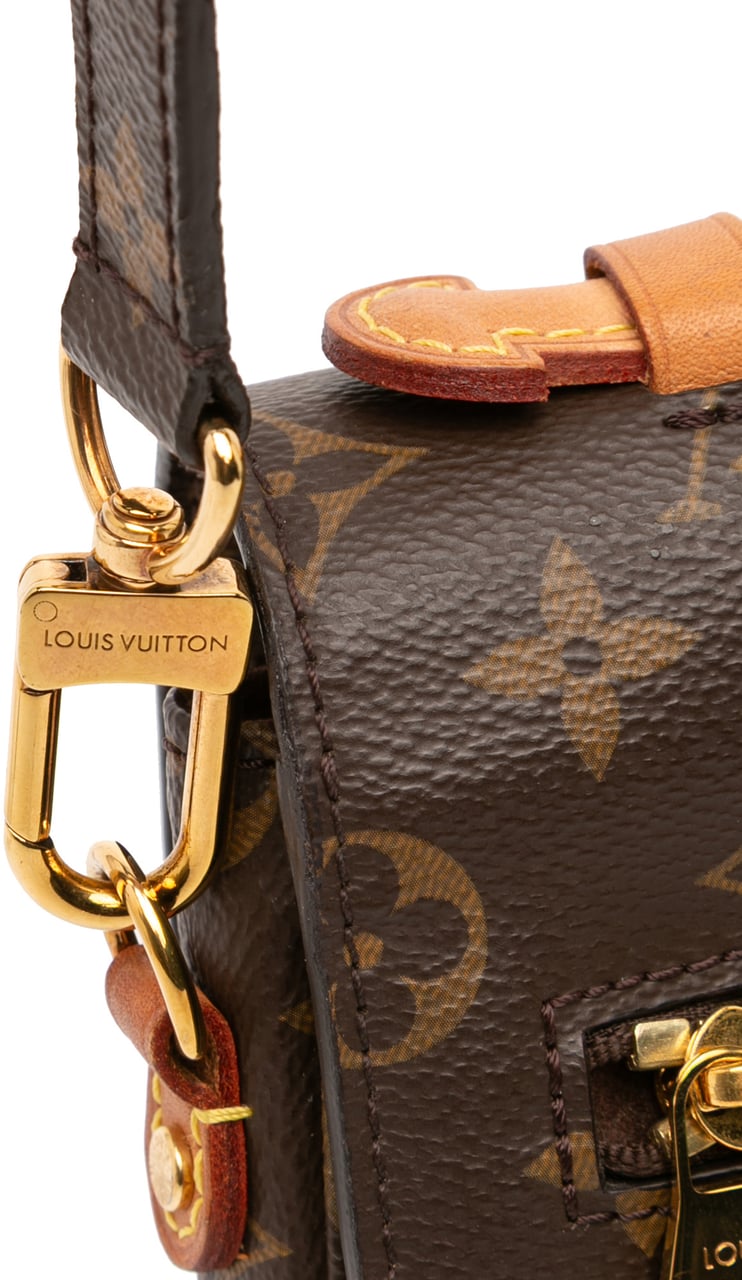 Louis Vuitton Monogram Pochette Metis Bruin
