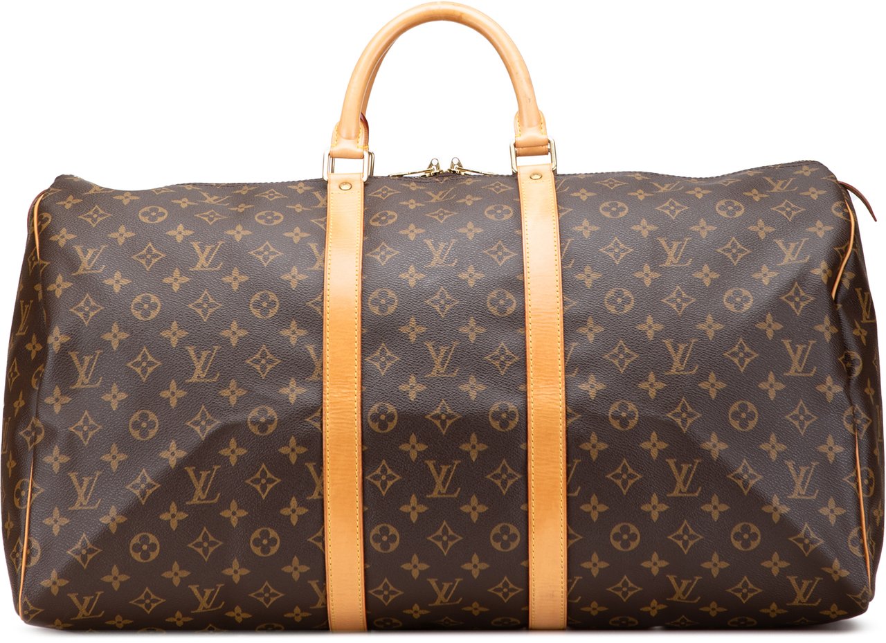 Louis Vuitton Monogram Keepall 55 Bruin