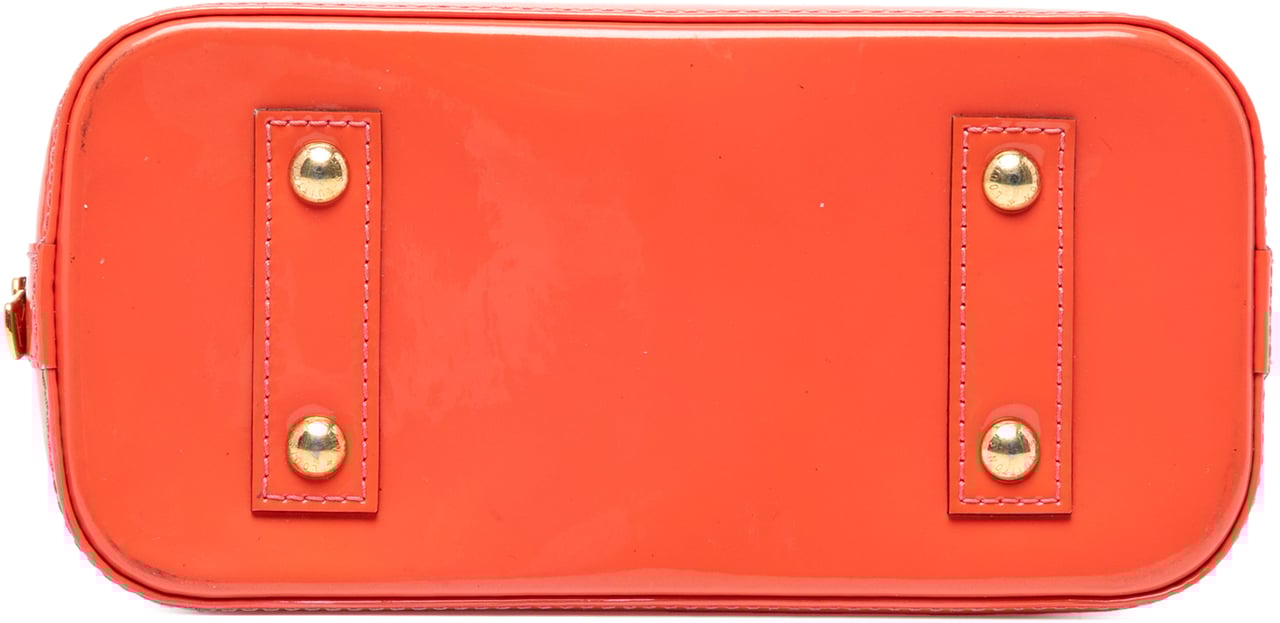 Louis Vuitton Monogram Vernis Alma BB Oranje
