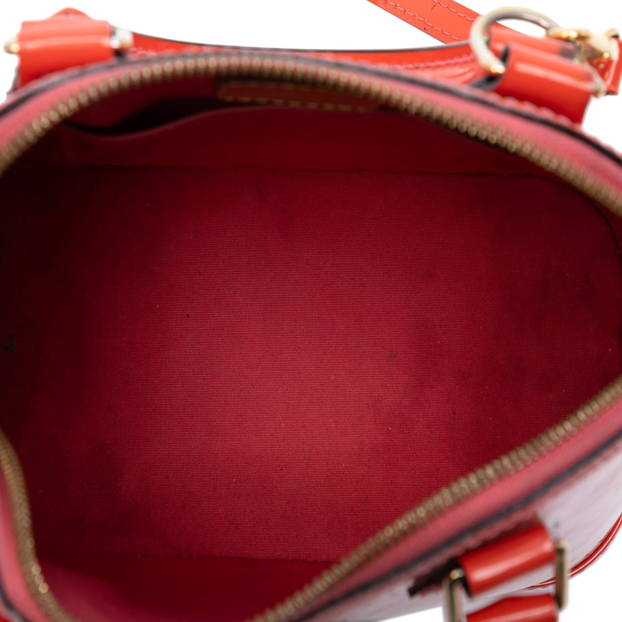 Louis Vuitton Monogram Vernis Alma BB Oranje