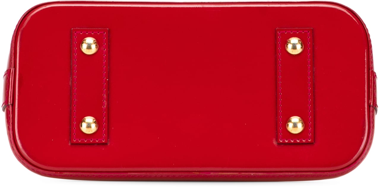 Louis Vuitton Monogram Vernis Alma BB Rood