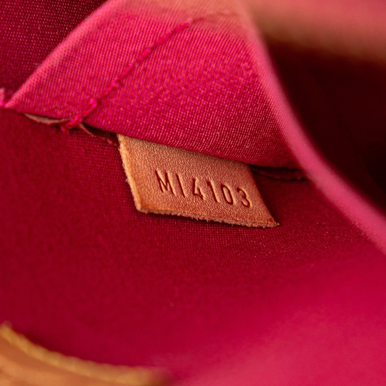 Louis Vuitton Monogram Vernis Alma BB Rood