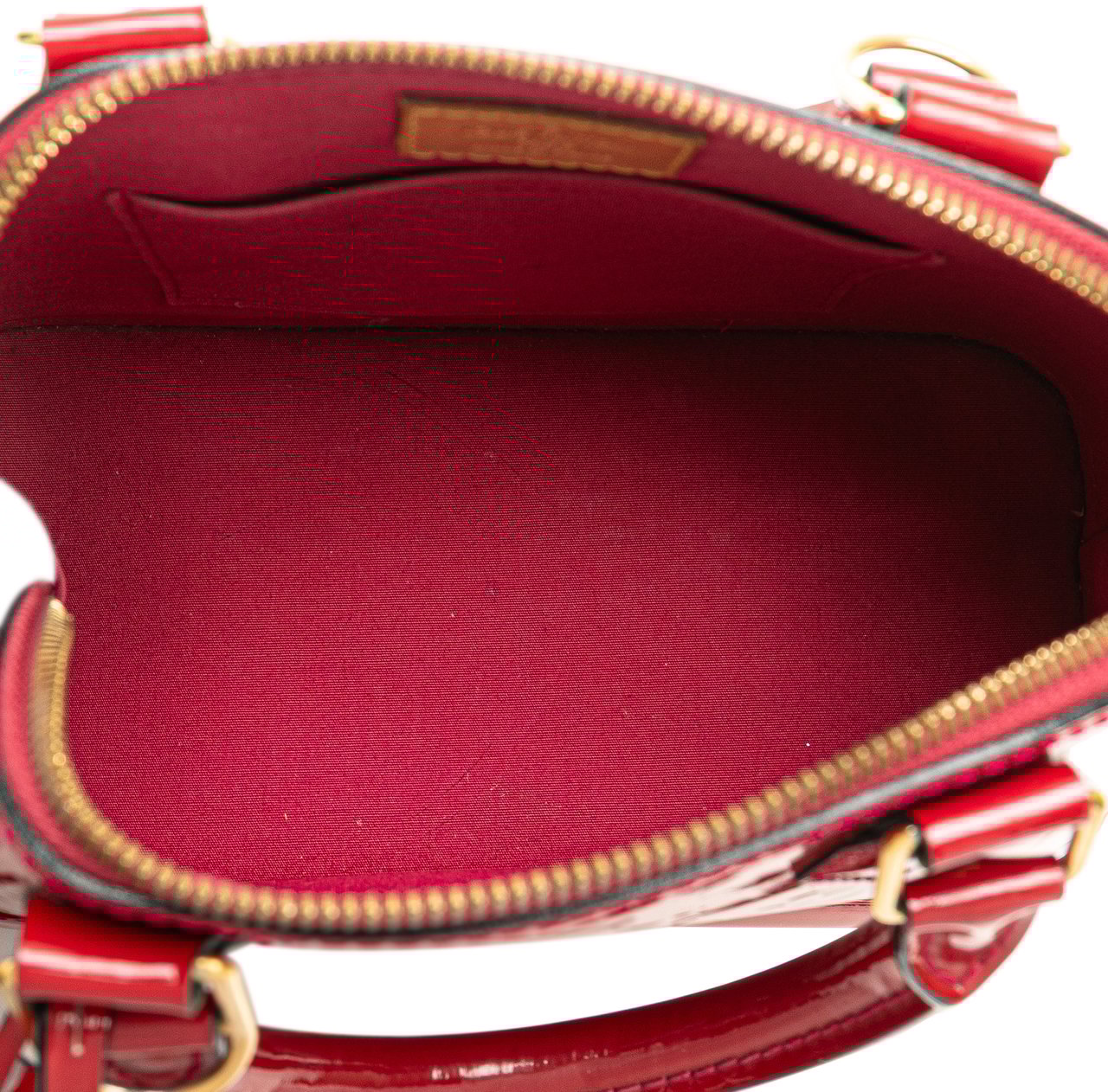 Louis Vuitton Monogram Vernis Alma BB Rood