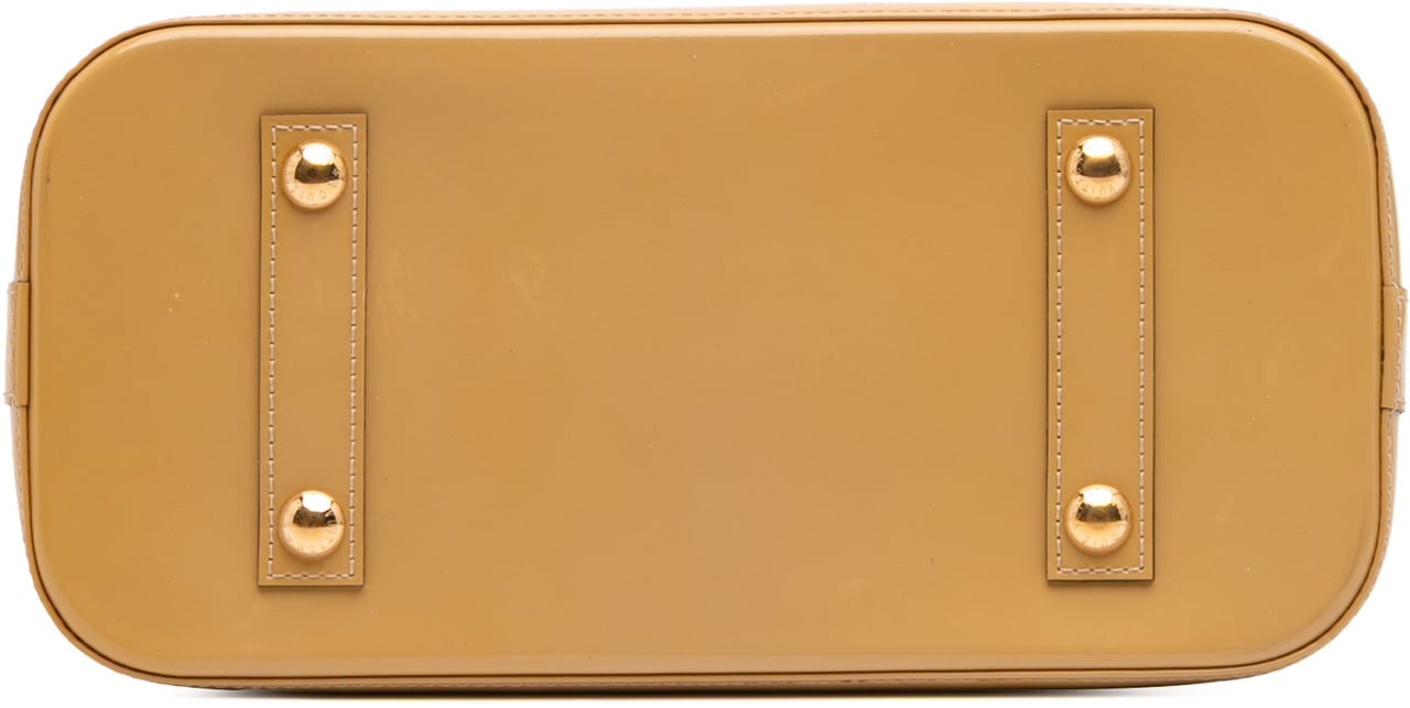 Louis Vuitton Monogram Vernis Alma PM Bruin