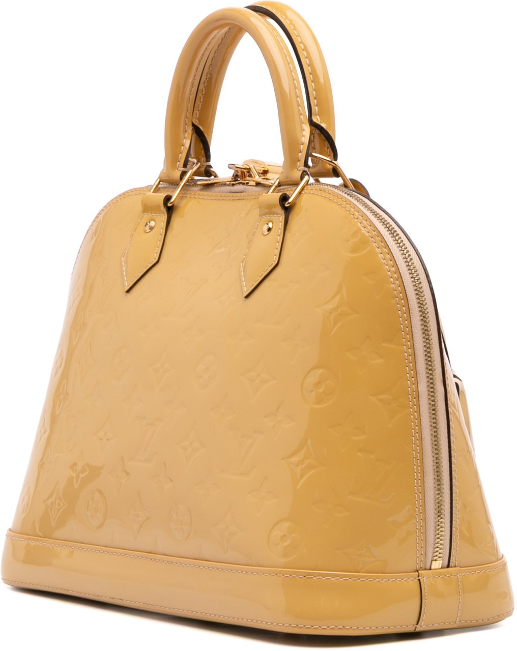 Louis Vuitton Monogram Vernis Alma PM Bruin
