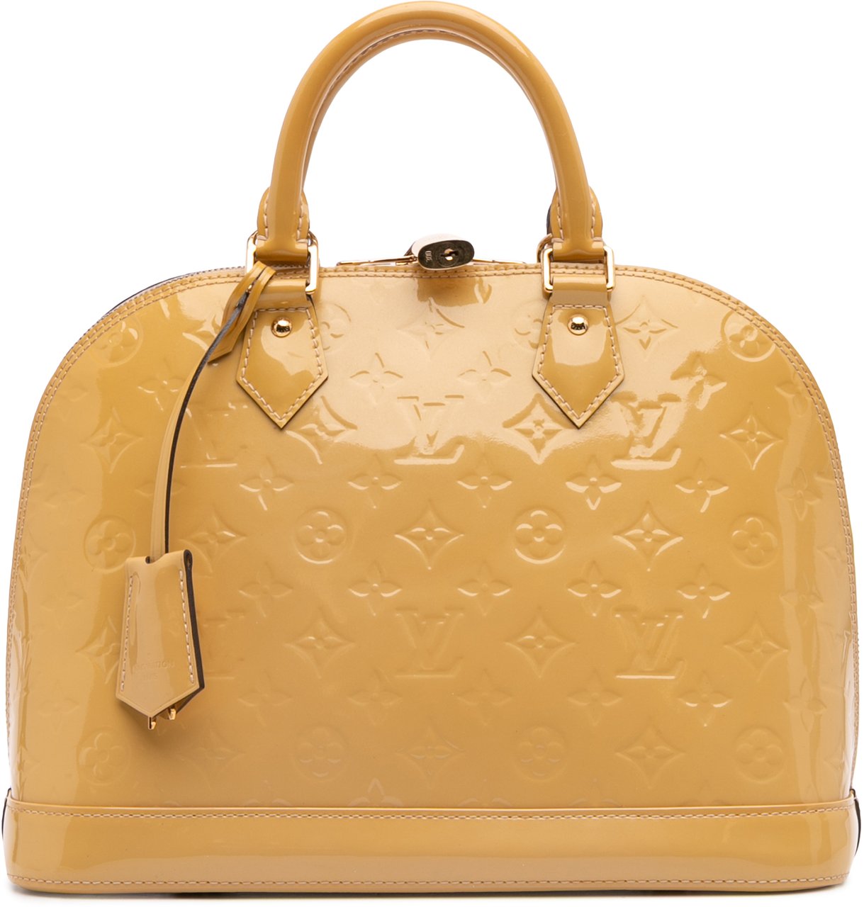Louis Vuitton Monogram Vernis Alma PM Bruin