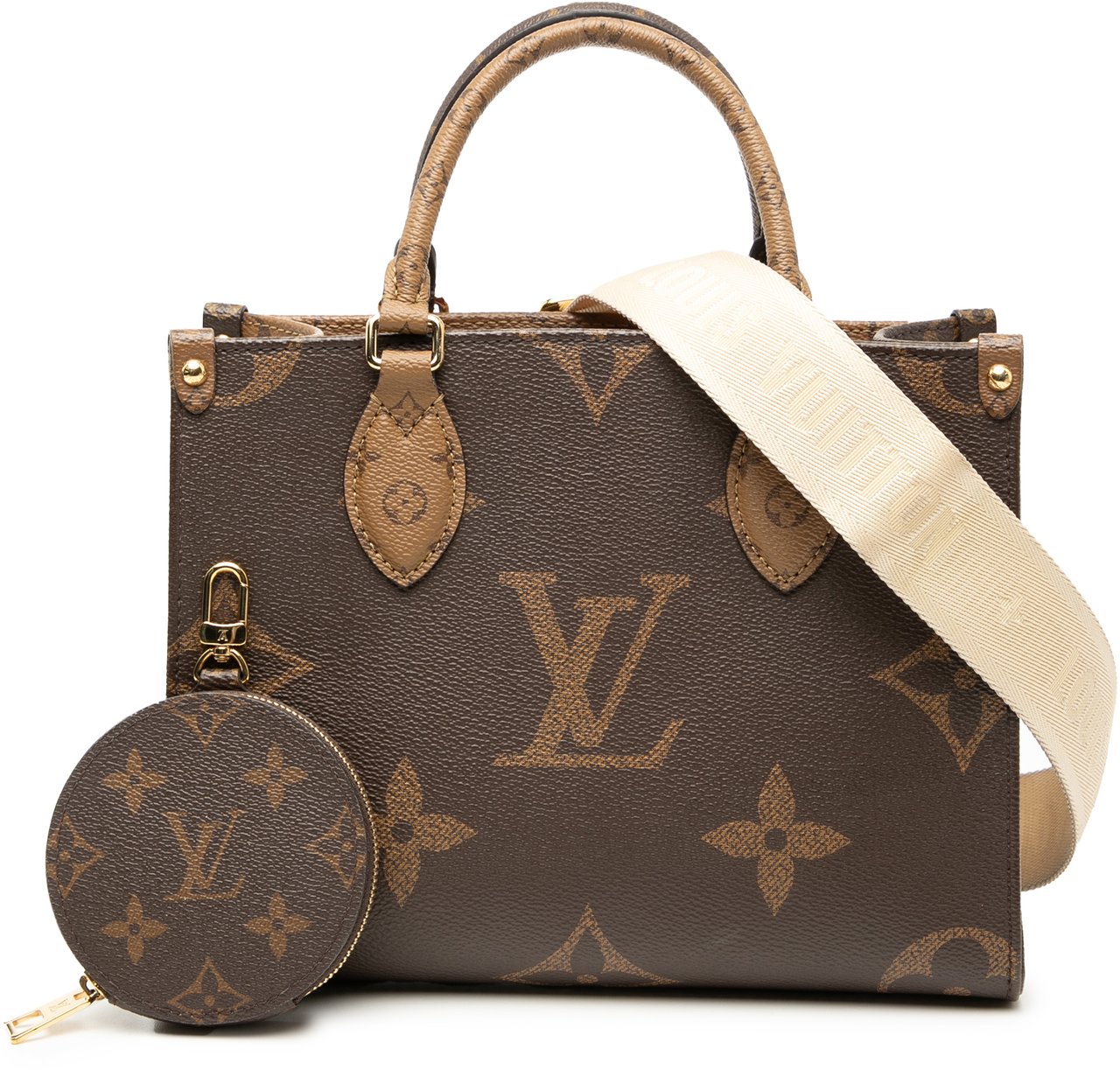 Louis Vuitton Monogram Reverse Giant OnTheGo PM Bruin
