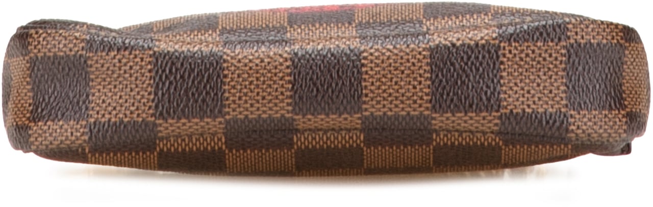 Louis Vuitton Damier Ebene Trunks and Bags Mini Pochette Accessoires Bruin