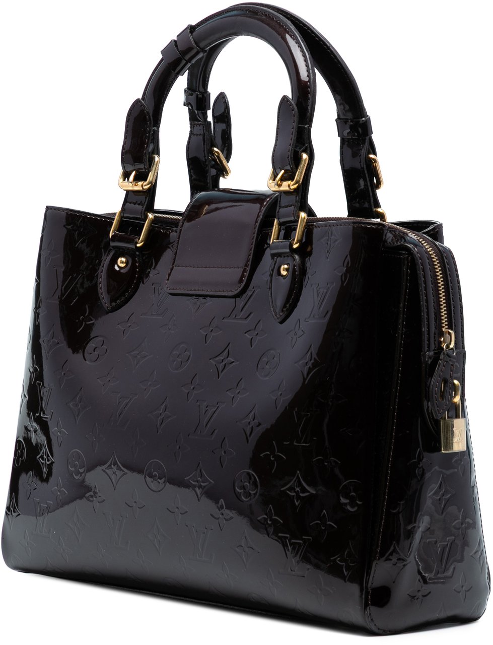 Louis Vuitton Monogram Vernis Melrose Avenue Paars