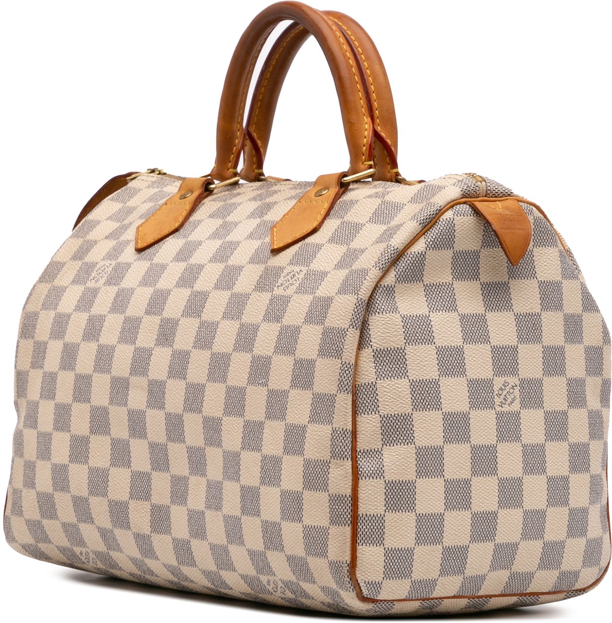 Louis Vuitton Damier Azur Speedy 30 Wit