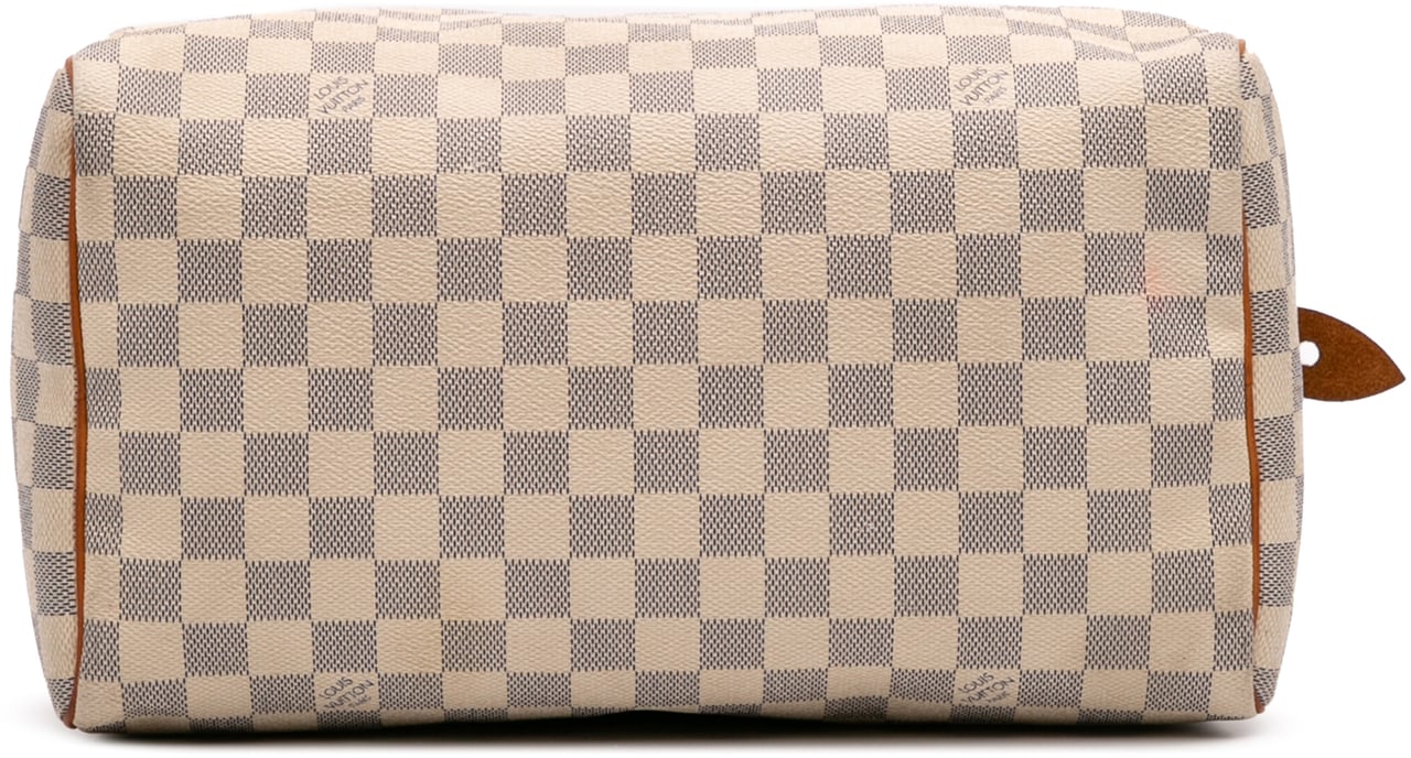 Louis Vuitton Damier Azur Speedy 30 Wit