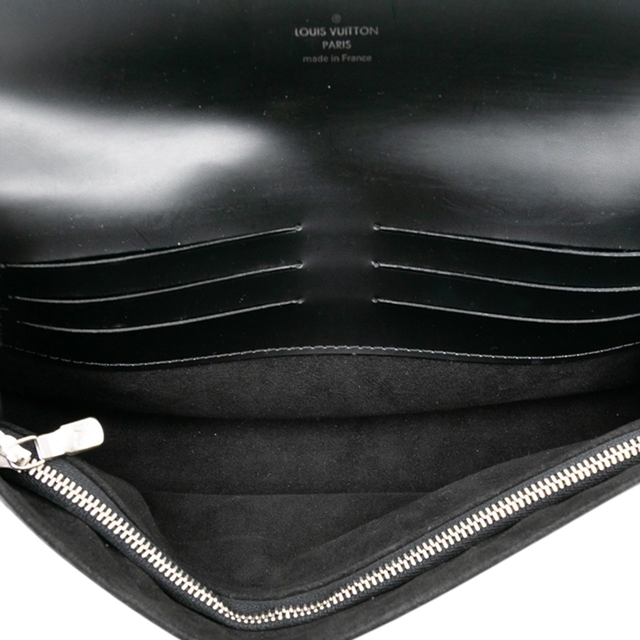 Louis Vuitton Epi Sevigne Clutch Zwart