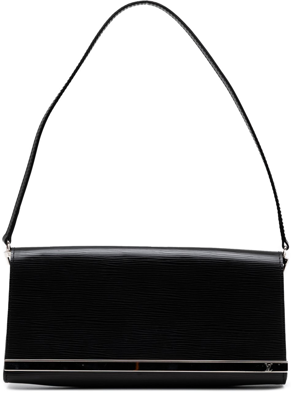 Louis Vuitton Epi Sevigne Clutch Zwart