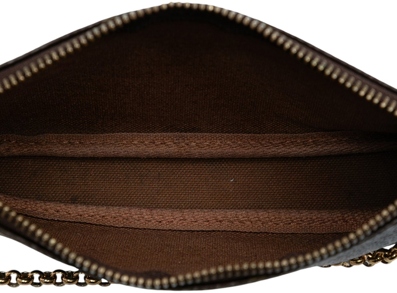 Louis Vuitton Monogram Trunks & Bags Mini Pochette Accessoires Bruin