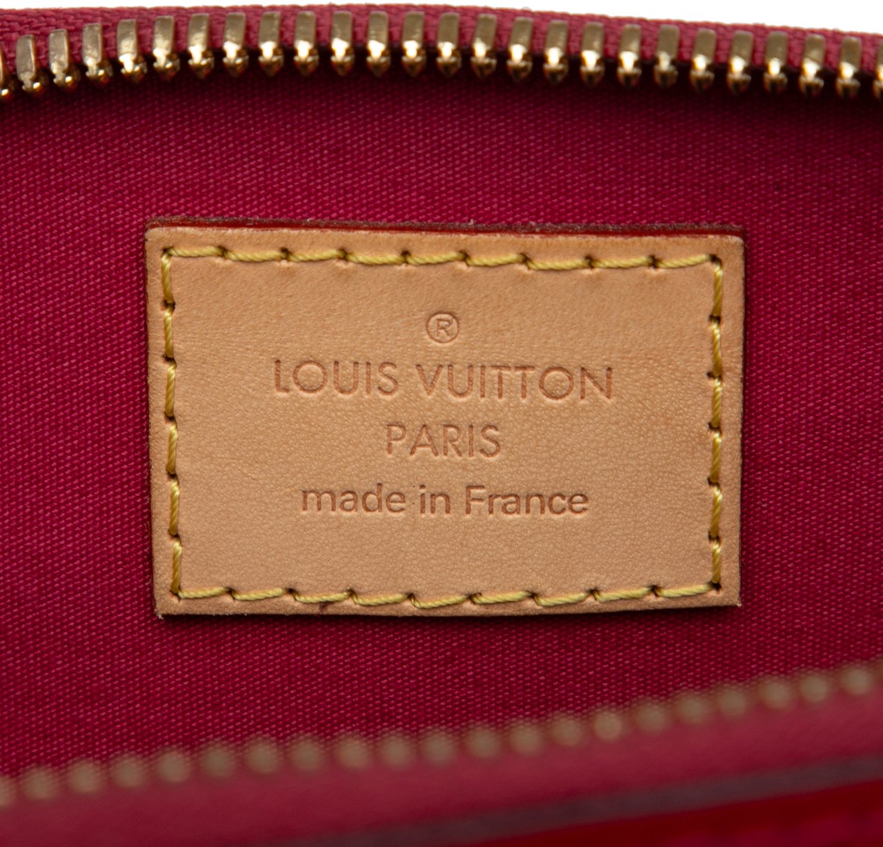 Louis Vuitton Monogram Vernis Alma BB Rood
