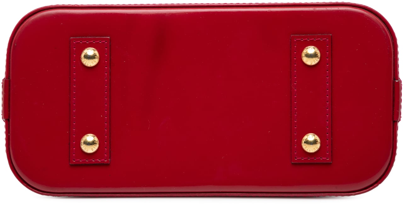 Louis Vuitton Monogram Vernis Alma BB Rood