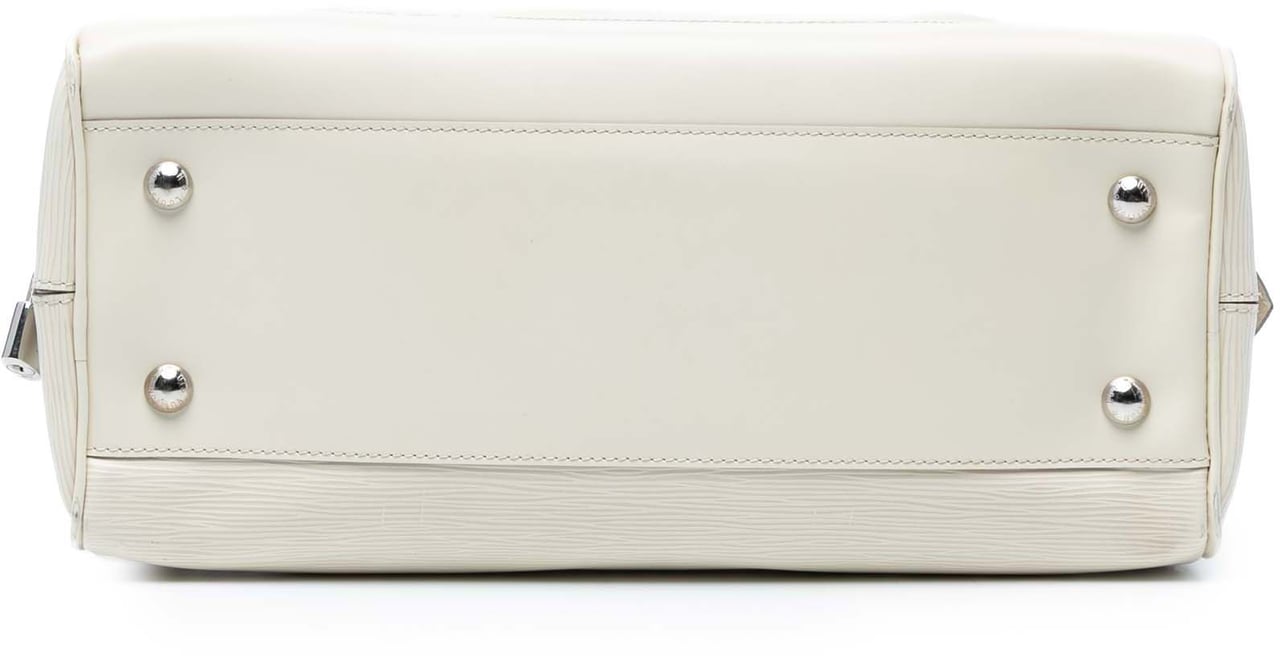 Louis Vuitton Epi Bowling Montaigne GM Wit