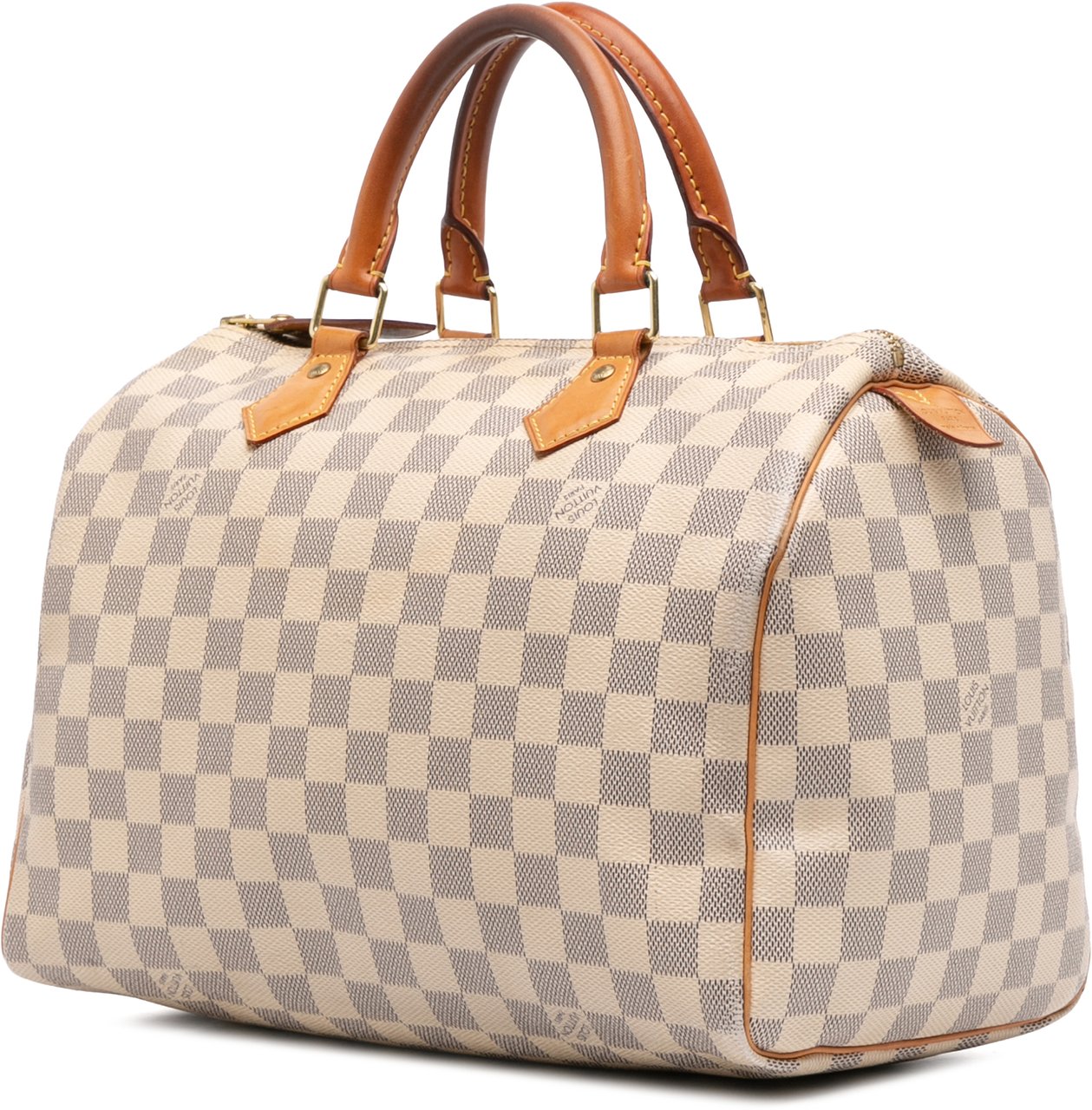 Louis Vuitton Damier Azur Speedy 30 Wit