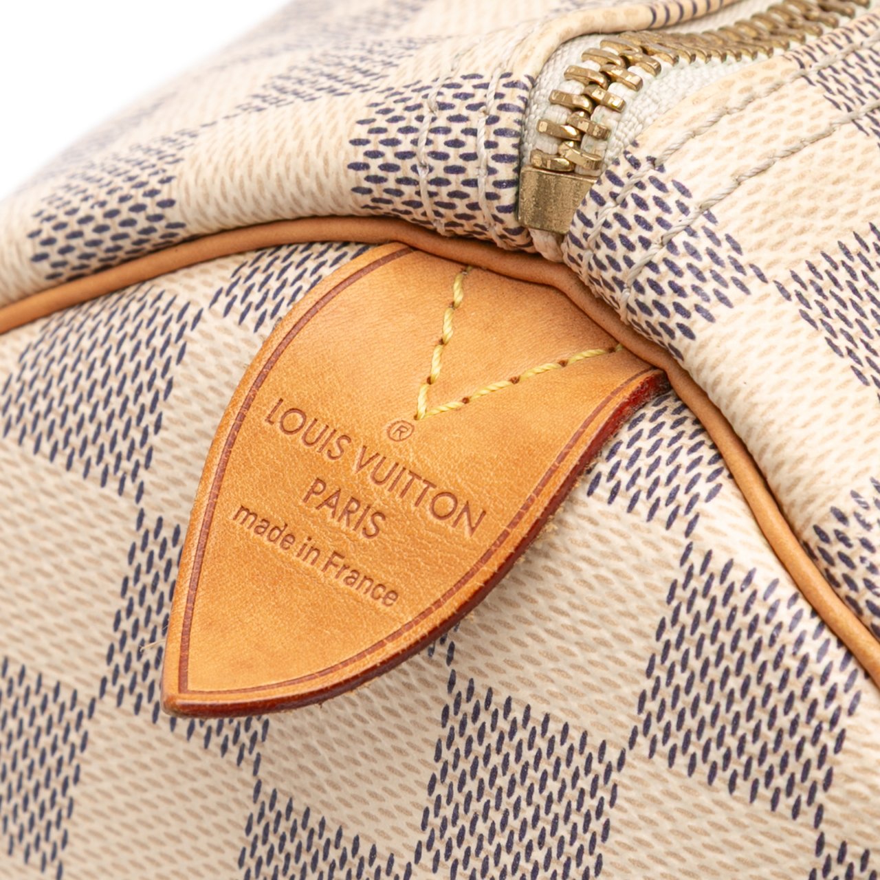 Louis Vuitton Damier Azur Speedy 30 Wit